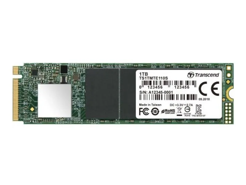 1TB, M.2 2280 PCIe 3.0 x4, TS1TMTE110S