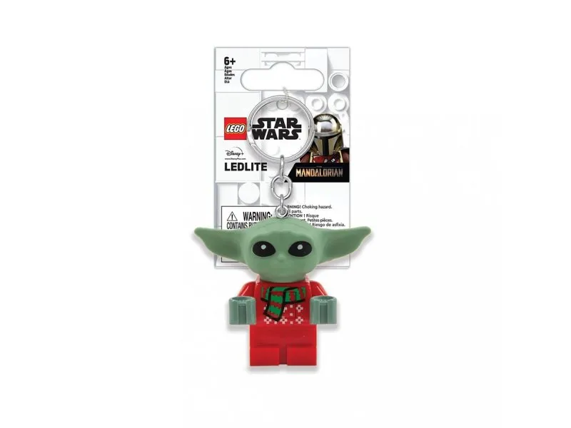 Star Wars privezak za ključeve sa svetlom: Beba Joda u džemperu