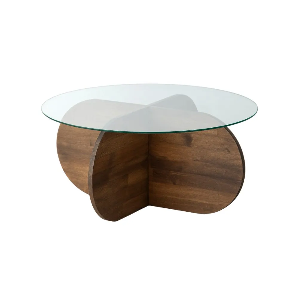 Sto za dnevnu sobu Bubble Wood Walnut