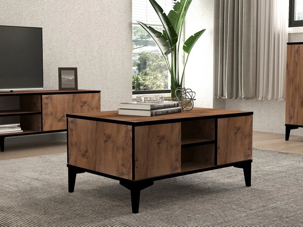 Sto za dnevnu sobu Cide Atlantic Pine Black