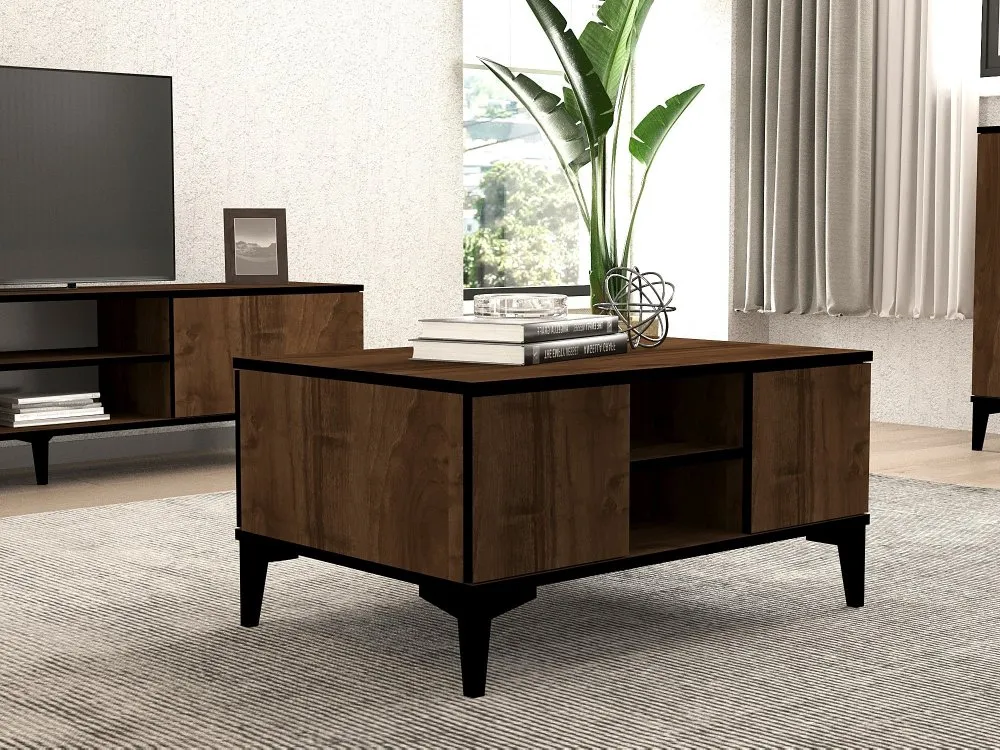 Sto za dnevnu sobu Gediz Walnut Black