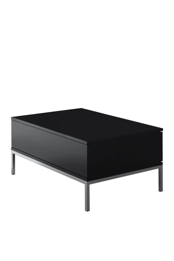 Sto za dnevnu sobu Lord Black Silver