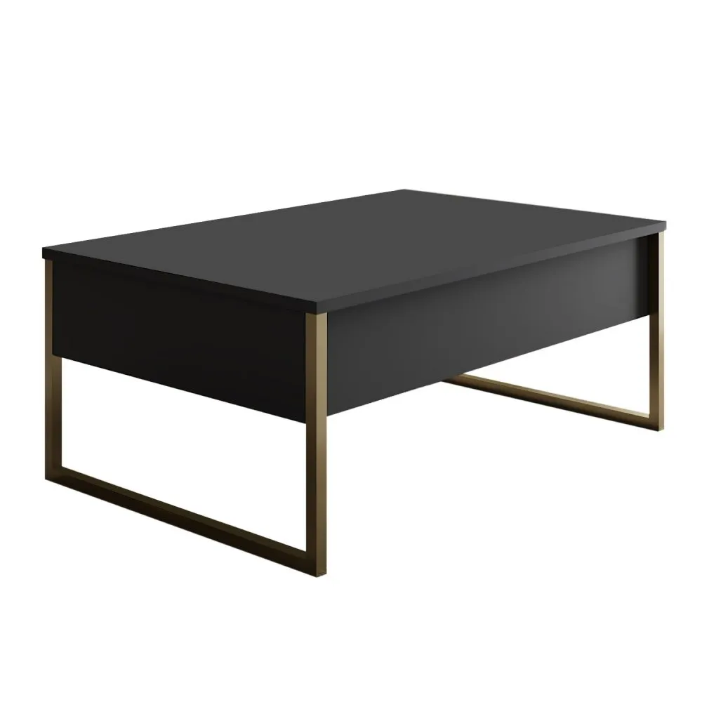Sto za dnevnu sobu Luxe Anthracite Gold 1