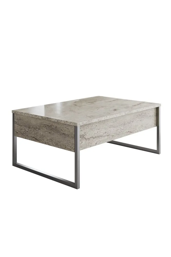 Sto za dnevnu sobu Luxe Travertine Silver