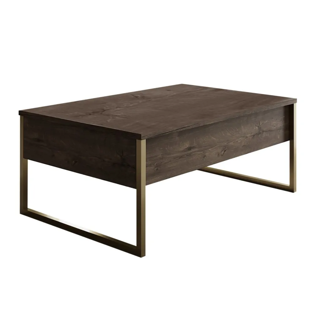 Sto za dnevnu sobu Luxe Walnut Gold 1