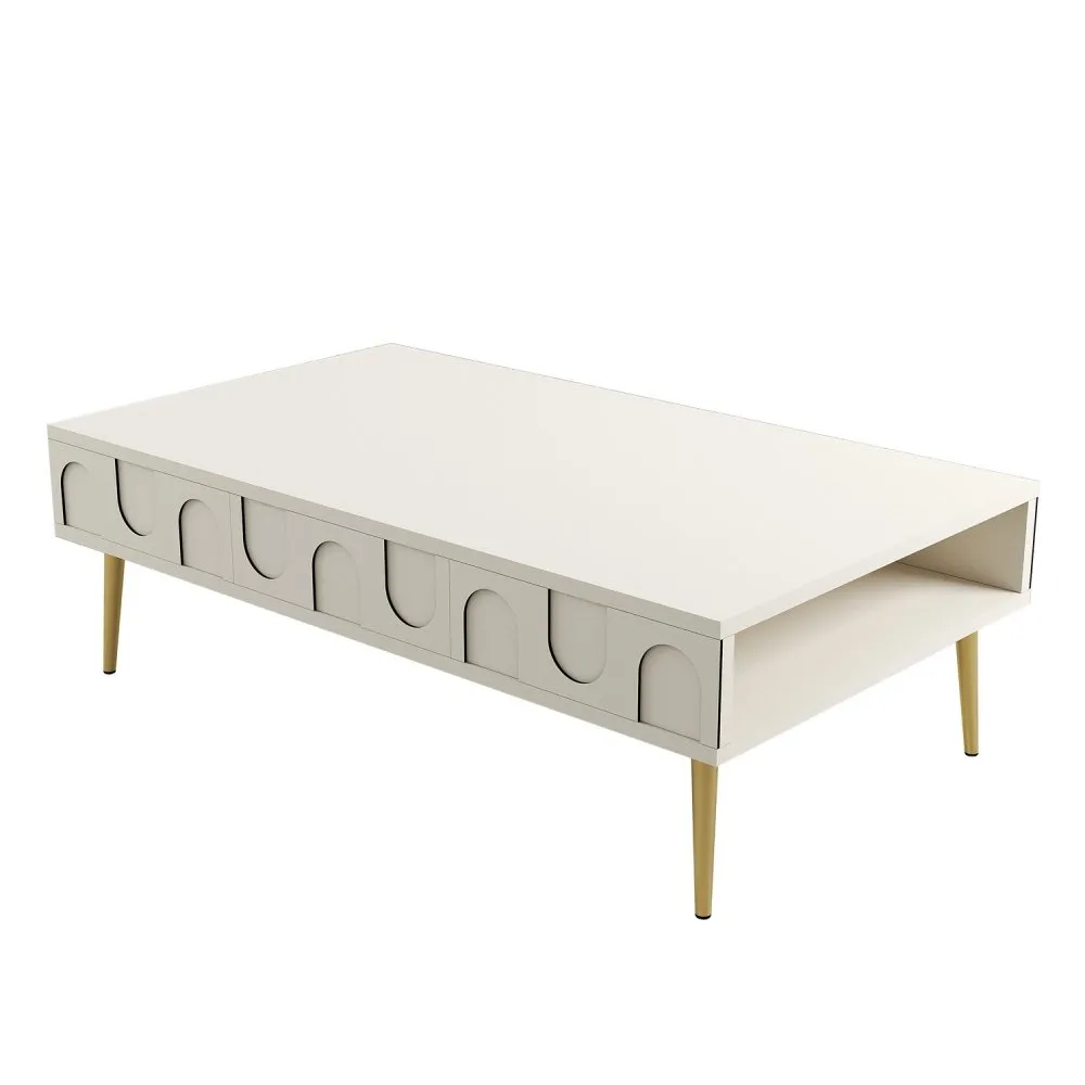 Sto za dnevnu sobu Lyon 33 Cream Gold