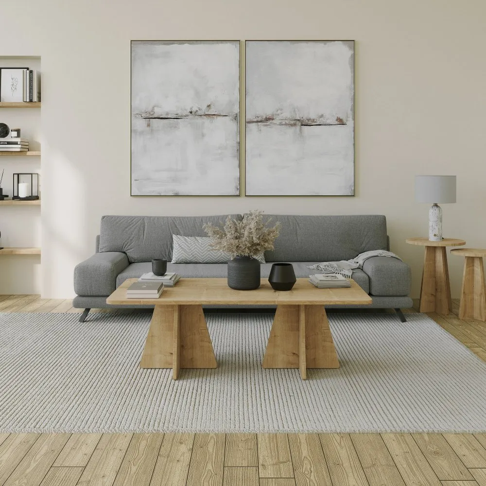 Sto za dnevnu sobu Mushroom 2 Sapphire Oak