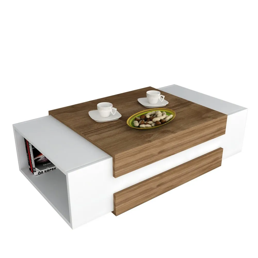 Sto za dnevnu sobu Nora White Walnut