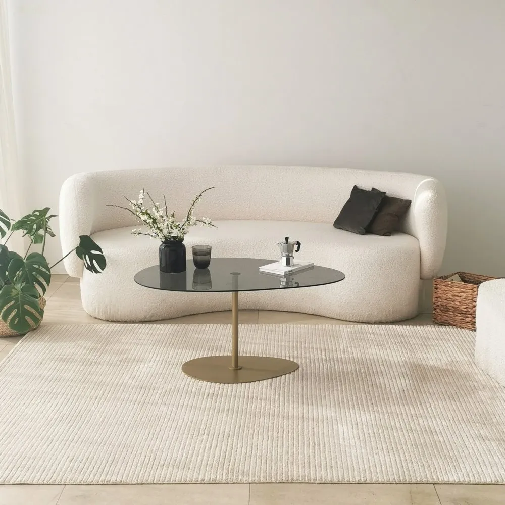 Sto za dnevnu sobu Porto Dark Grey Gold