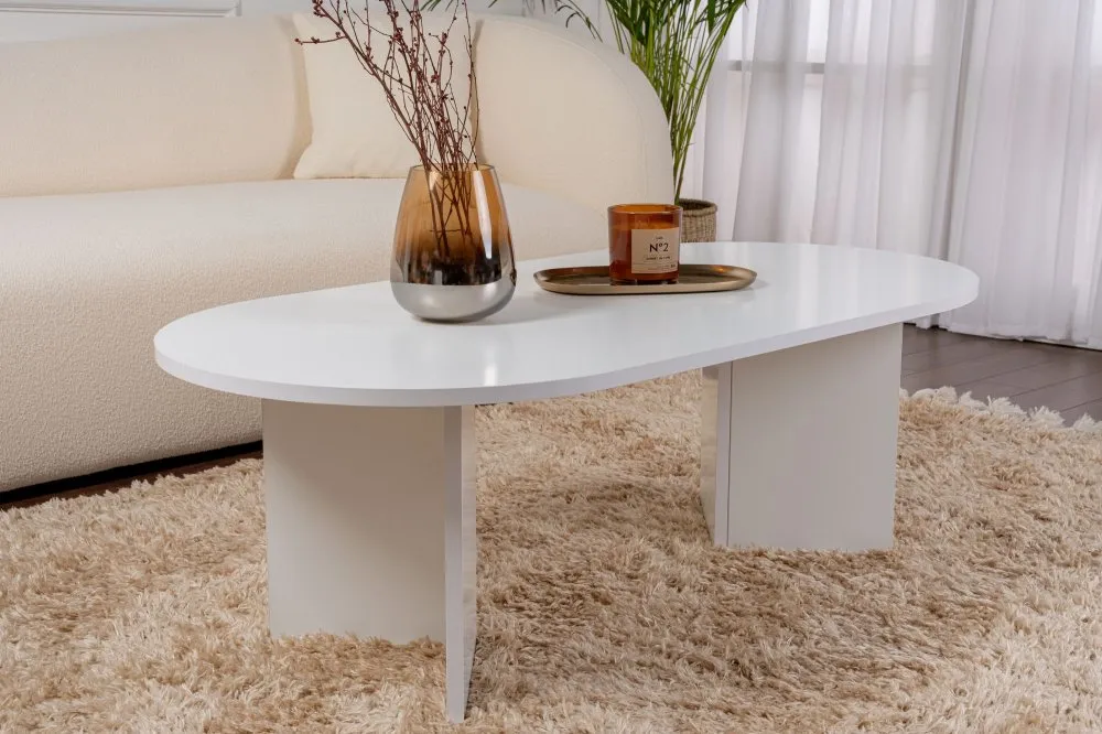 Sto za dnevnu sobu Sable White