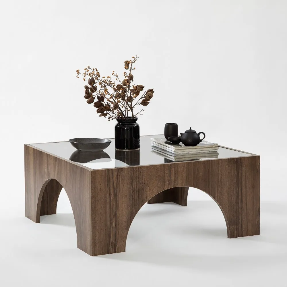 Sto za dnevnu sobu Seine Transparent Walnut