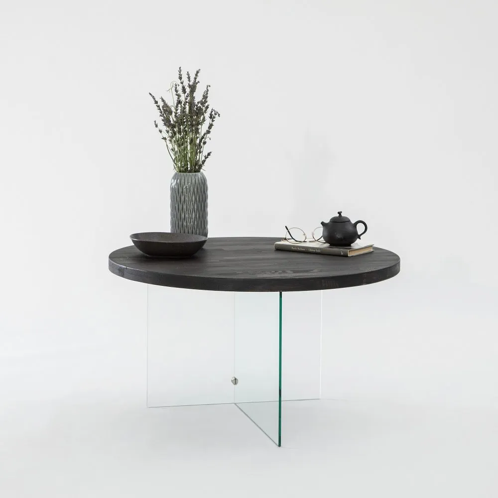 Sto za dnevnu sobu Serenity Anthracite Transparent
