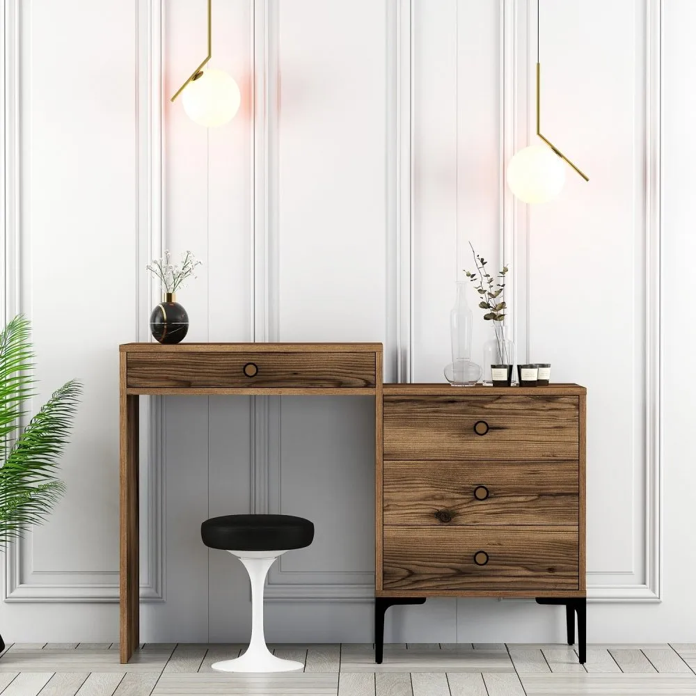 Sto za šminkanje Lizbon 553 Walnut
