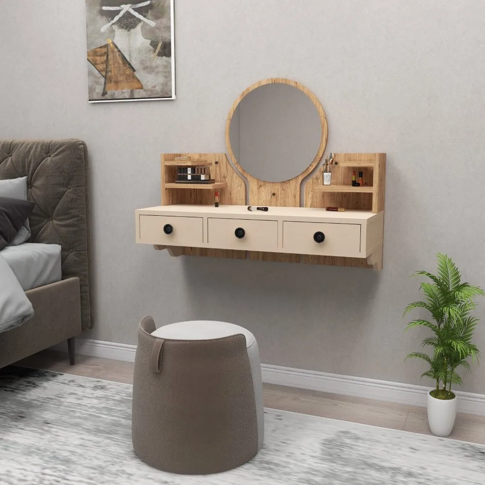 Sto za šminkanje Polina Atlantic Pine Beige