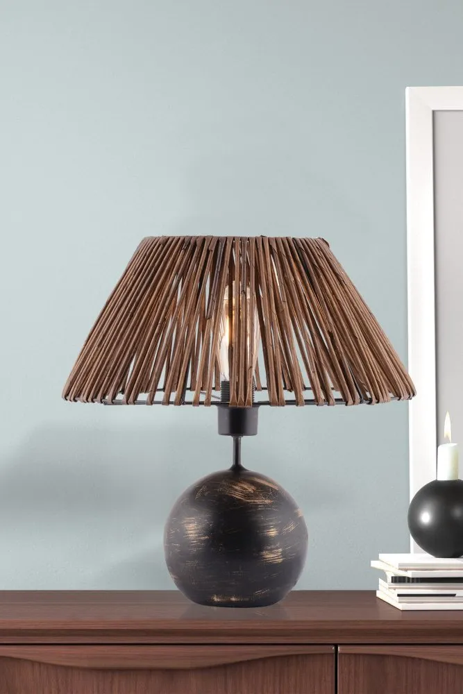 Stona lampa Balloon Bamboo