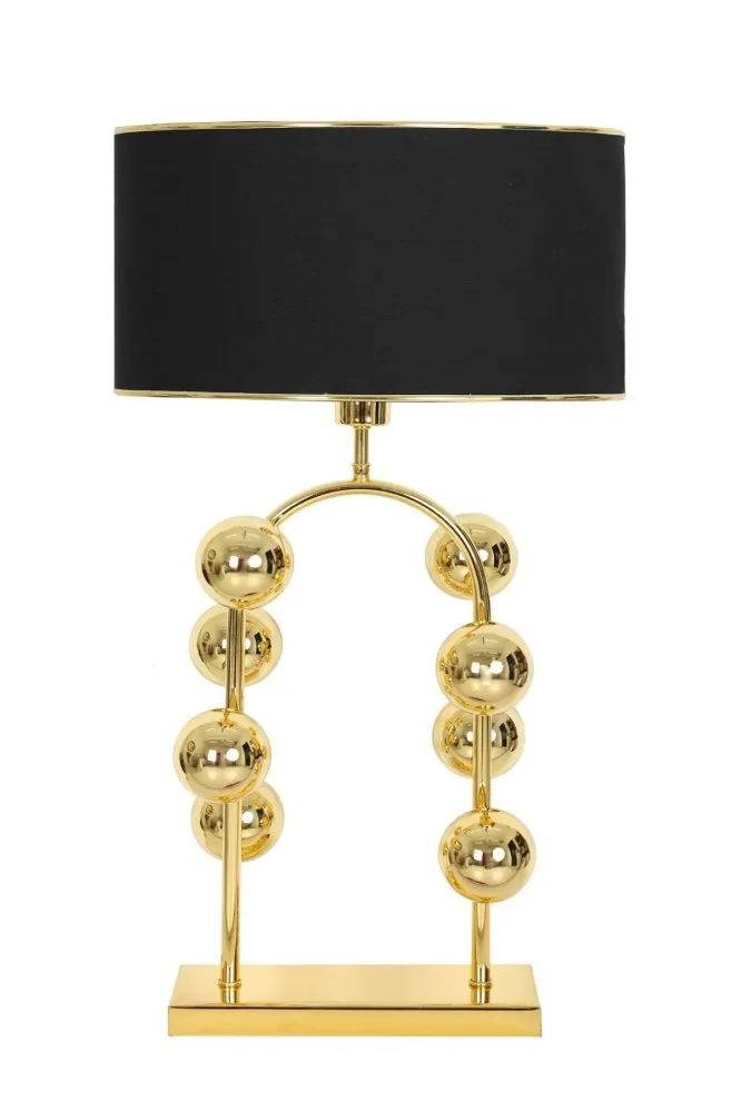 Stona lampa Cabil Gold Black