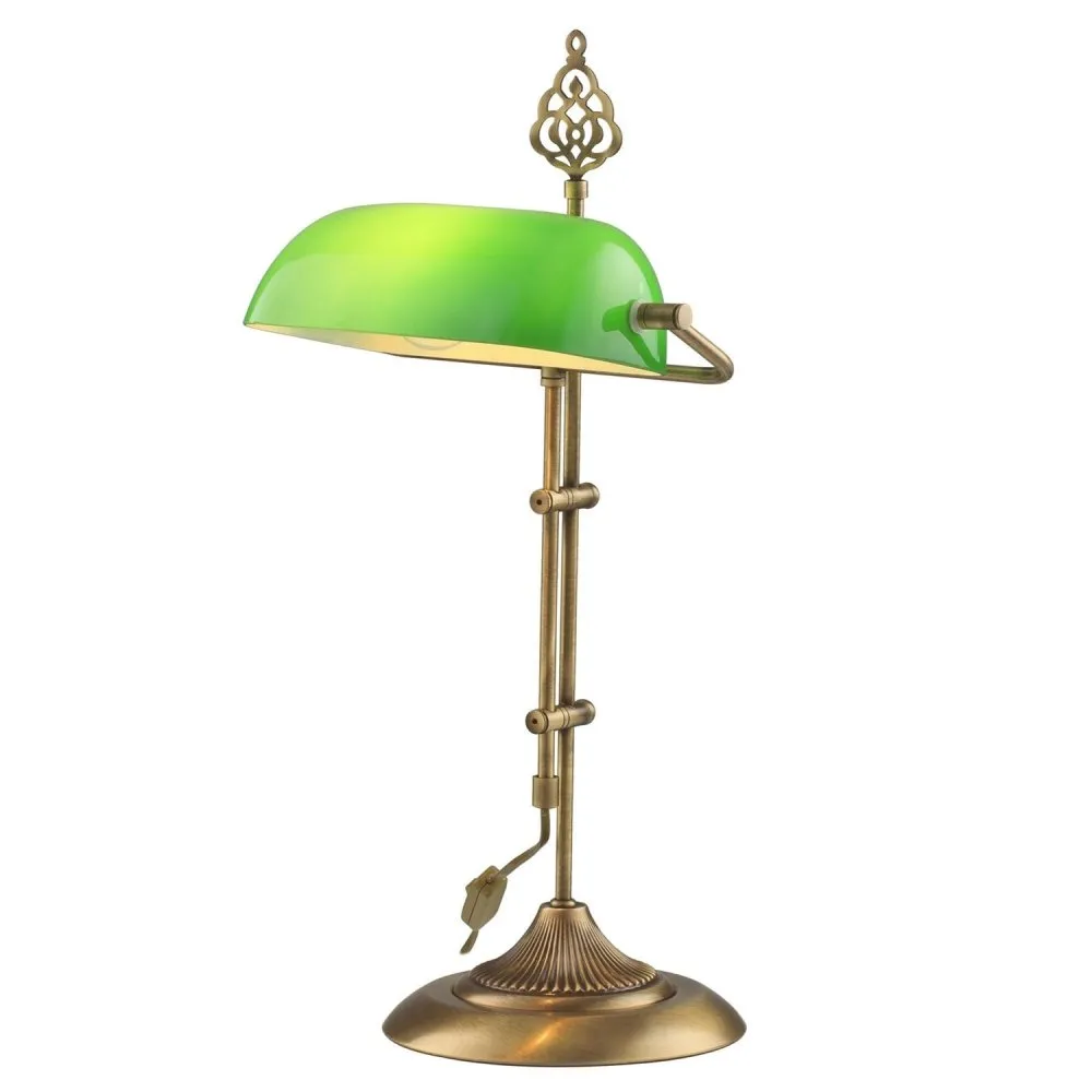 Stona lampa ML 9063 Green