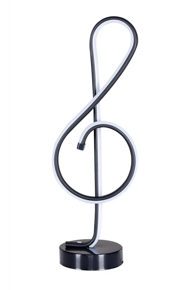 Stona lampa Monet Black White