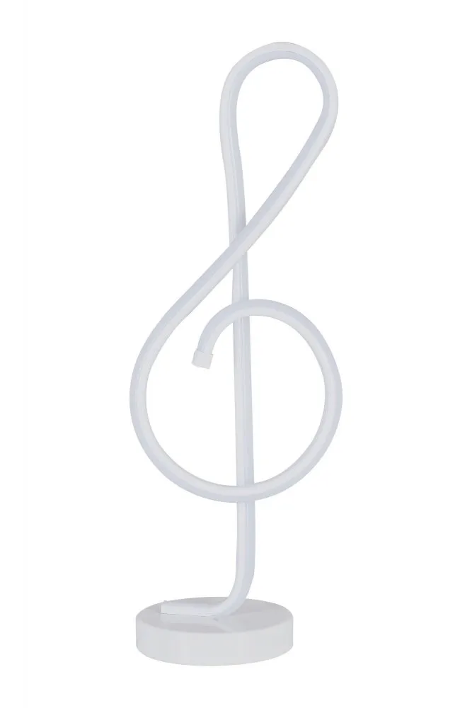 Stona lampa Monet White White