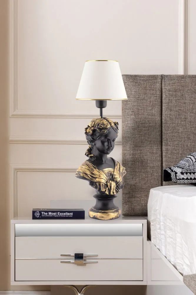 Stona lampa Opelya White