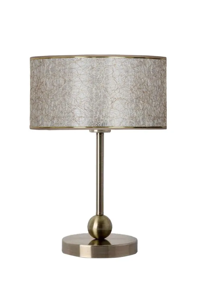Stona lampa Sphere Gold Grey