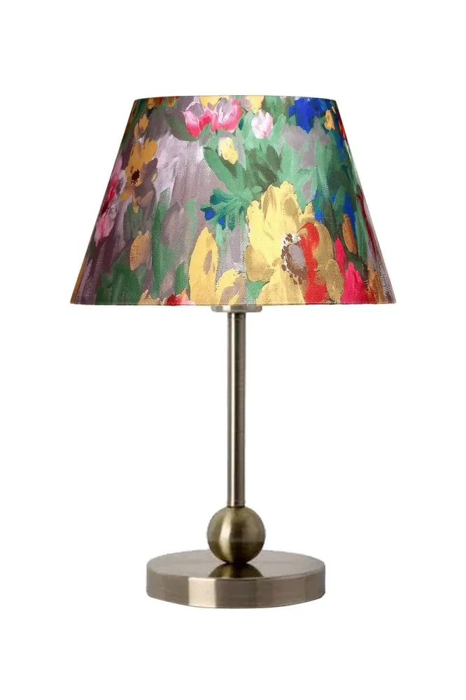 Stona lampa Sphere Gold Violet