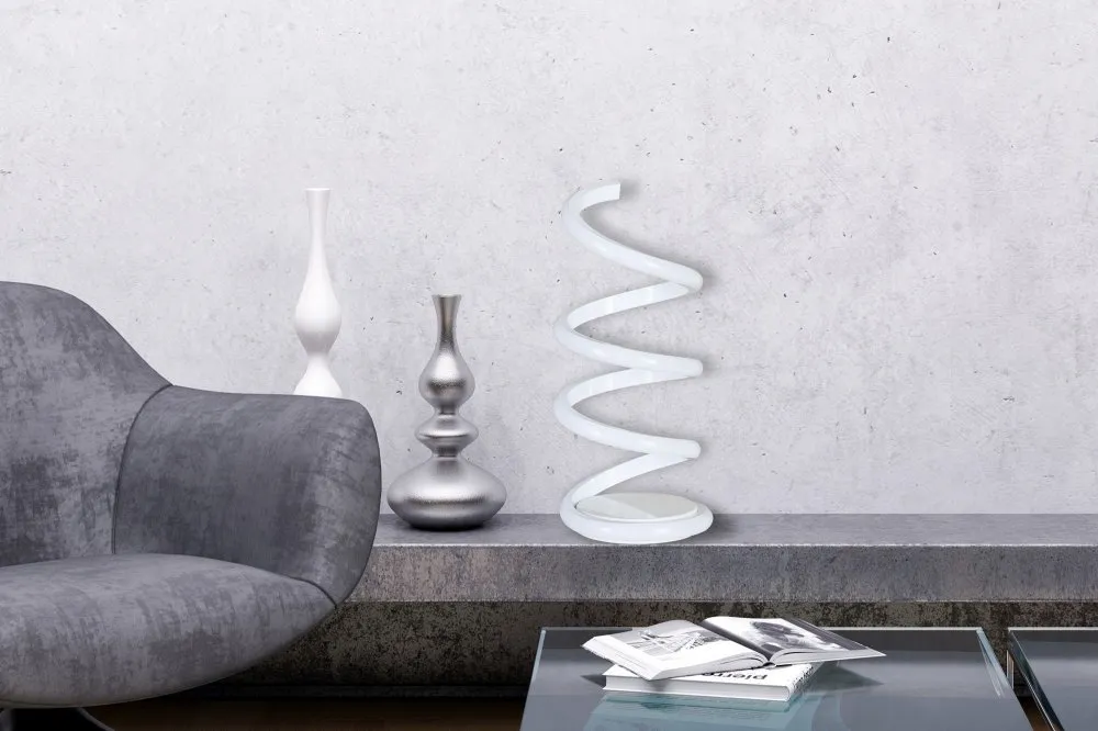 Stona lampa Vermeer White Multicolor