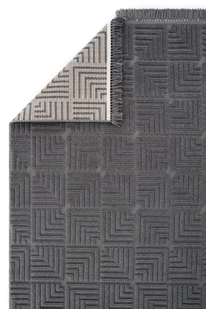 Stone 1062 Tepih staza u tamno sivoj boji 120 x 500 (860BLN2761)