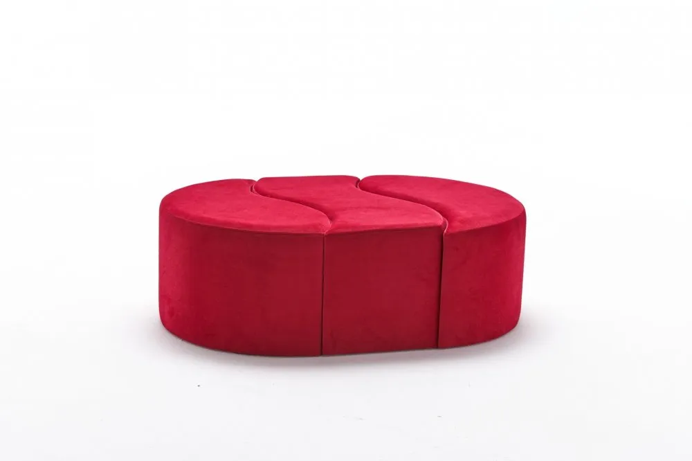 Tabure Alya Puf Red