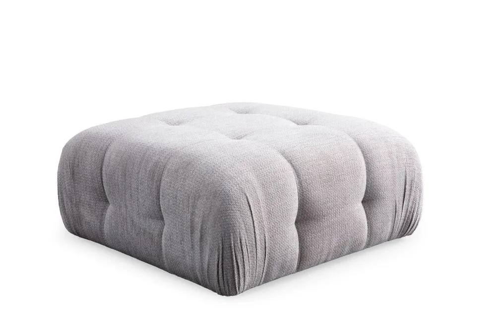 Tabure Amaris Pouffe Light Grey
