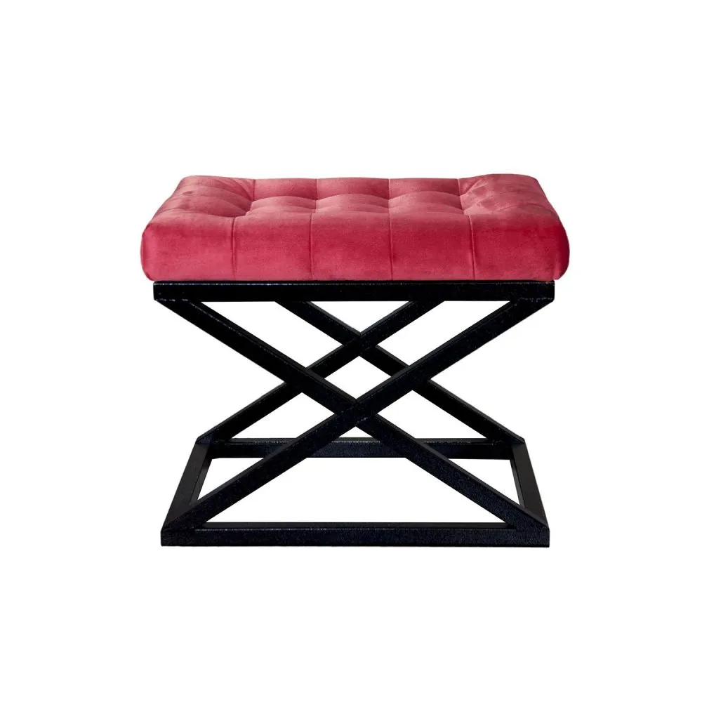 Tabure Capraz Black Red