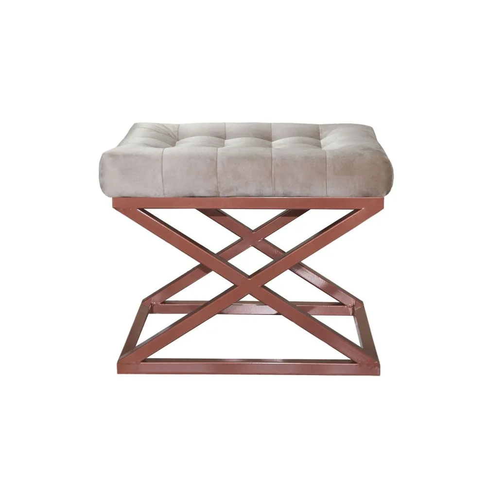 Tabure Capraz Copper Cream