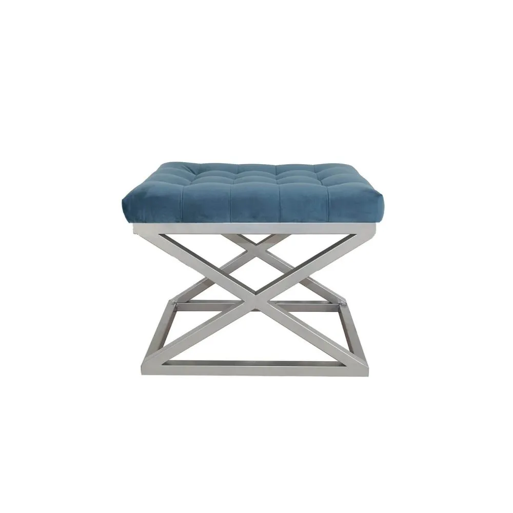 Tabure Capraz Silver Blue