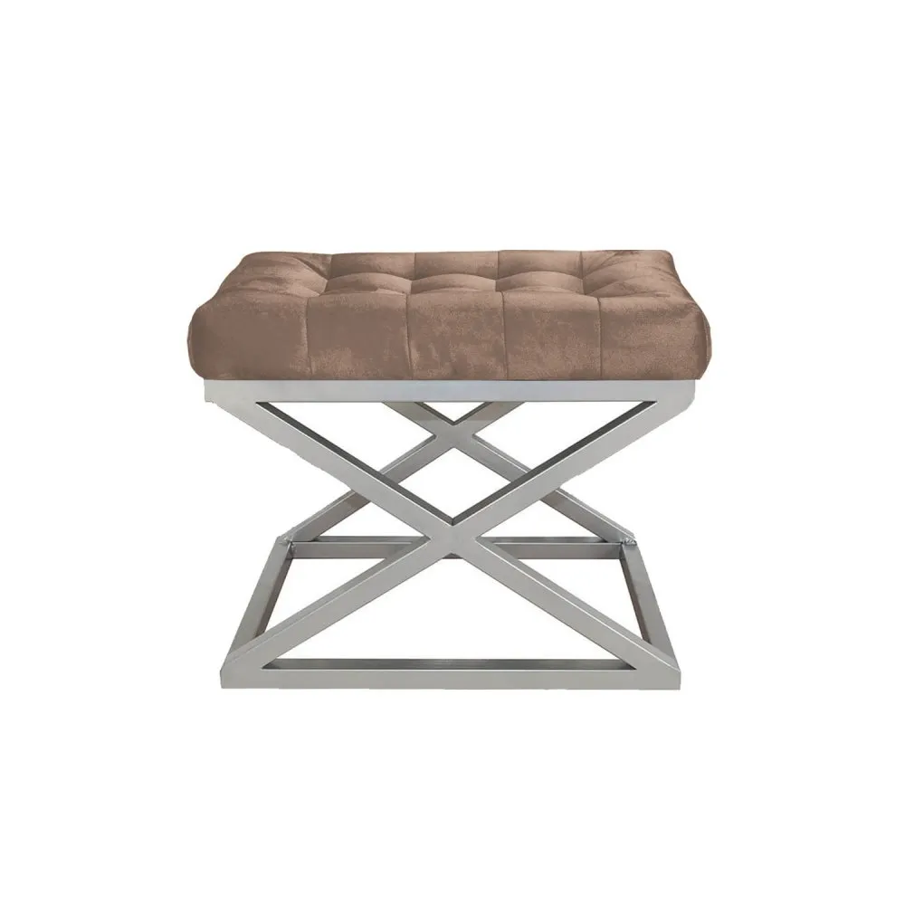 Tabure Capraz Silver Brown