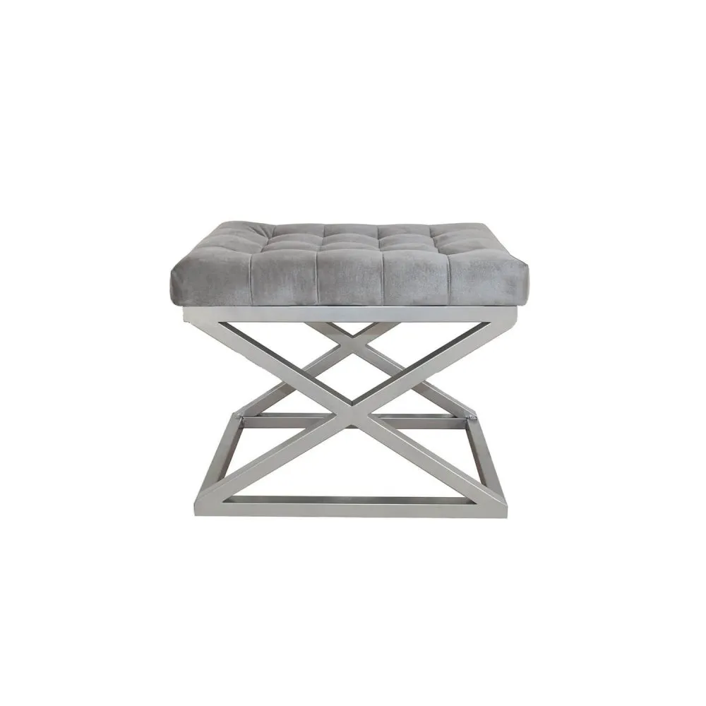 Tabure Capraz Silver Grey