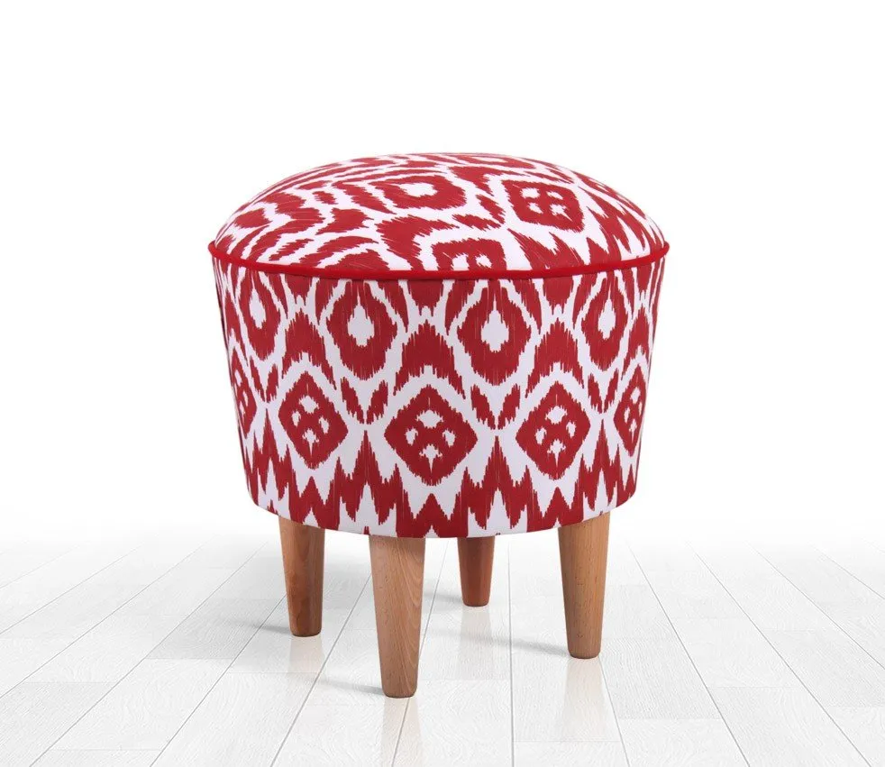 Tabure Cor Red White