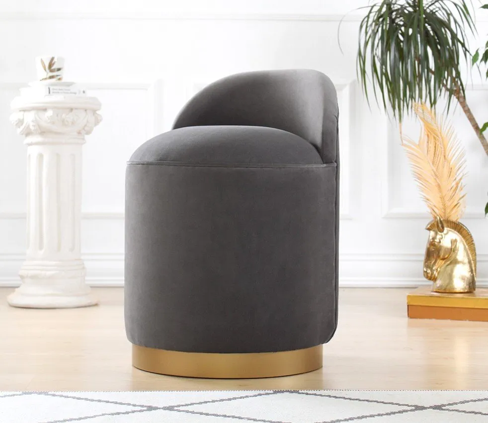 Tabure Dover Dark Grey