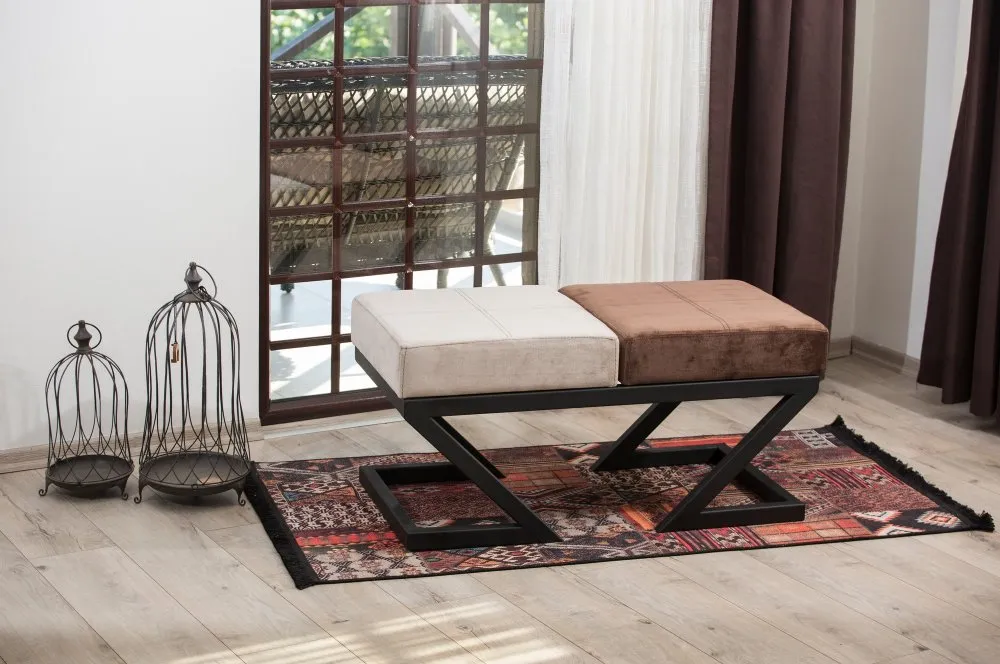 Tabure Eda Beige Brown