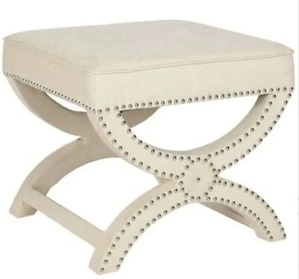 Tabure Felice Halka Pouffe 60 Cream