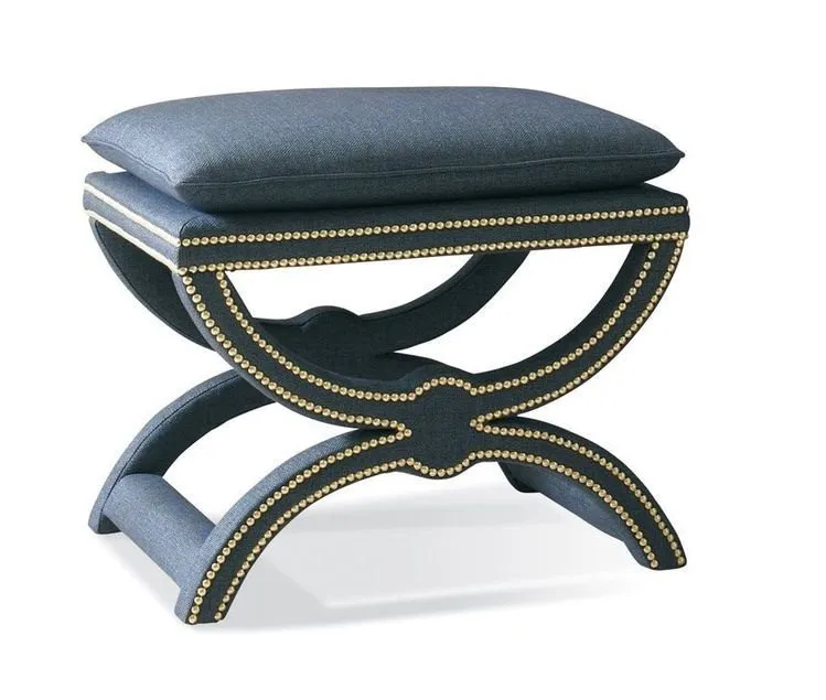 Tabure Felice Halka Pouffe 60 Dark Blue