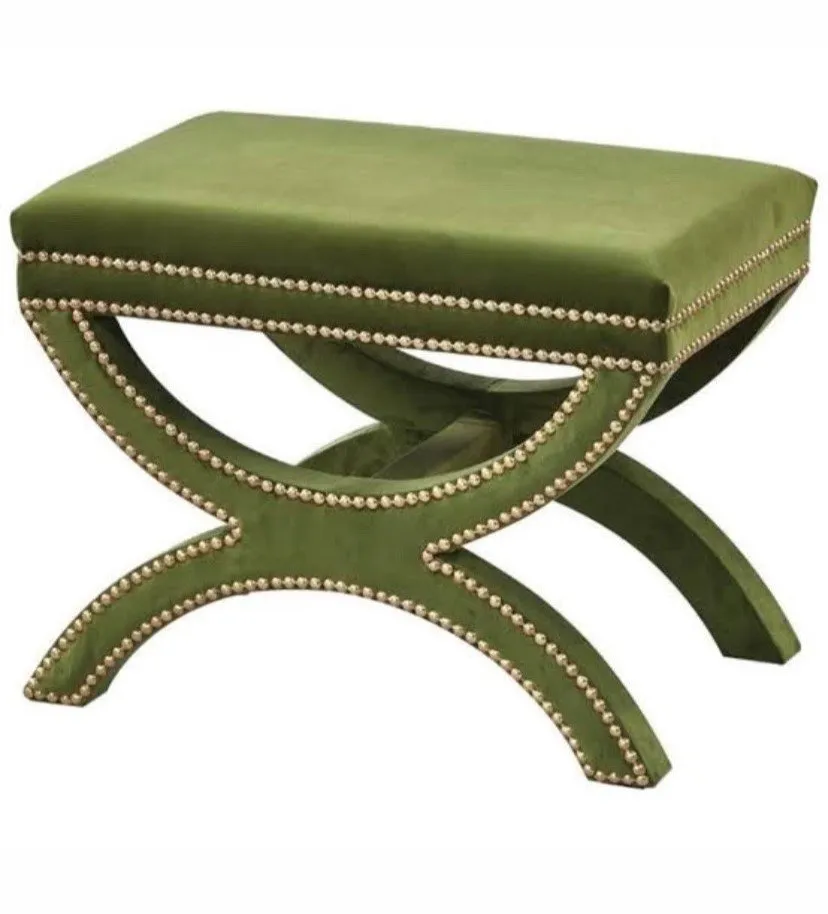 Tabure Felice Halka Pouffe 60 Green