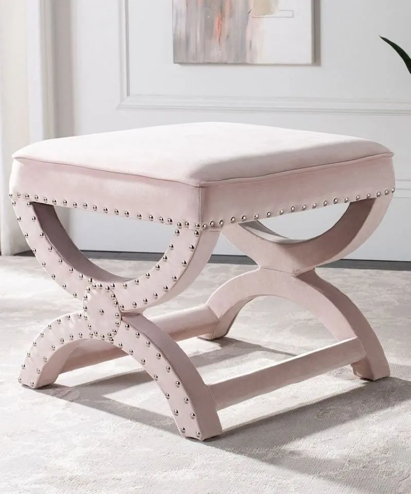 Tabure Felice Halka Pouffe 60 Powder