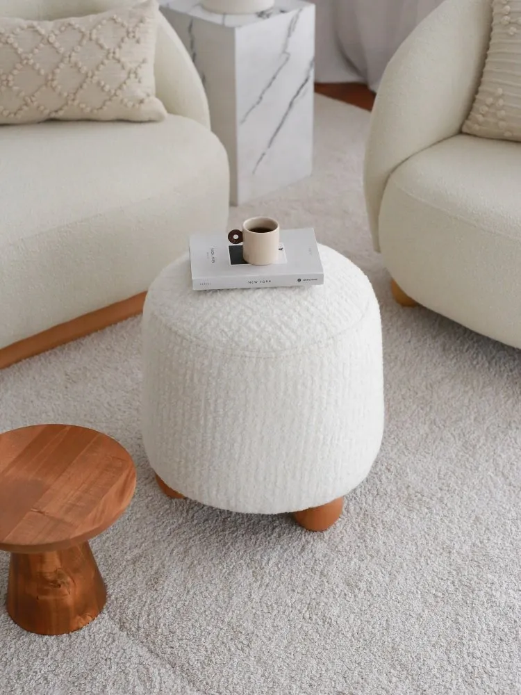 Tabure Fumi White