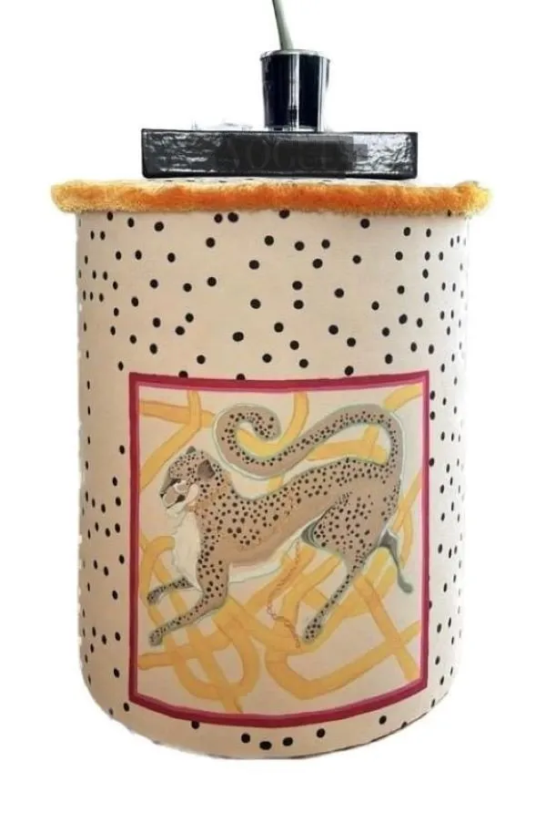 Tabure Jungle Scar Pouffe Mottled