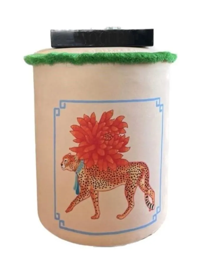 Tabure Jungle Scar Pouffe Nobleman