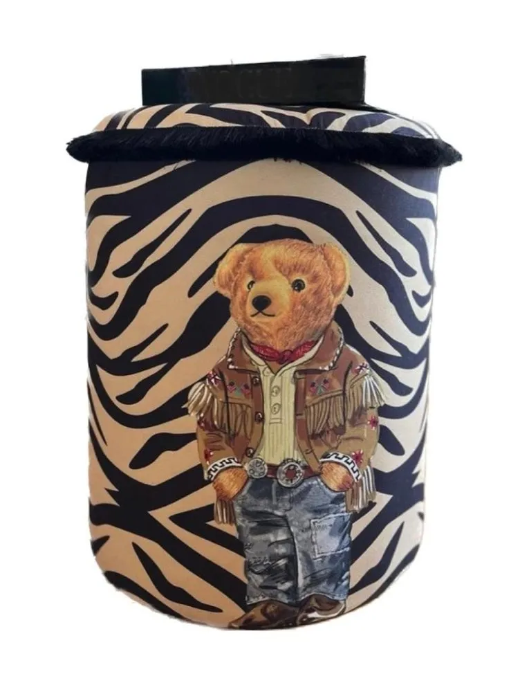 Tabure Jungle Scar Pouffe Teddy