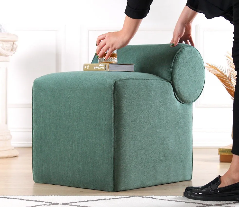 Tabure Linburg Puf Green