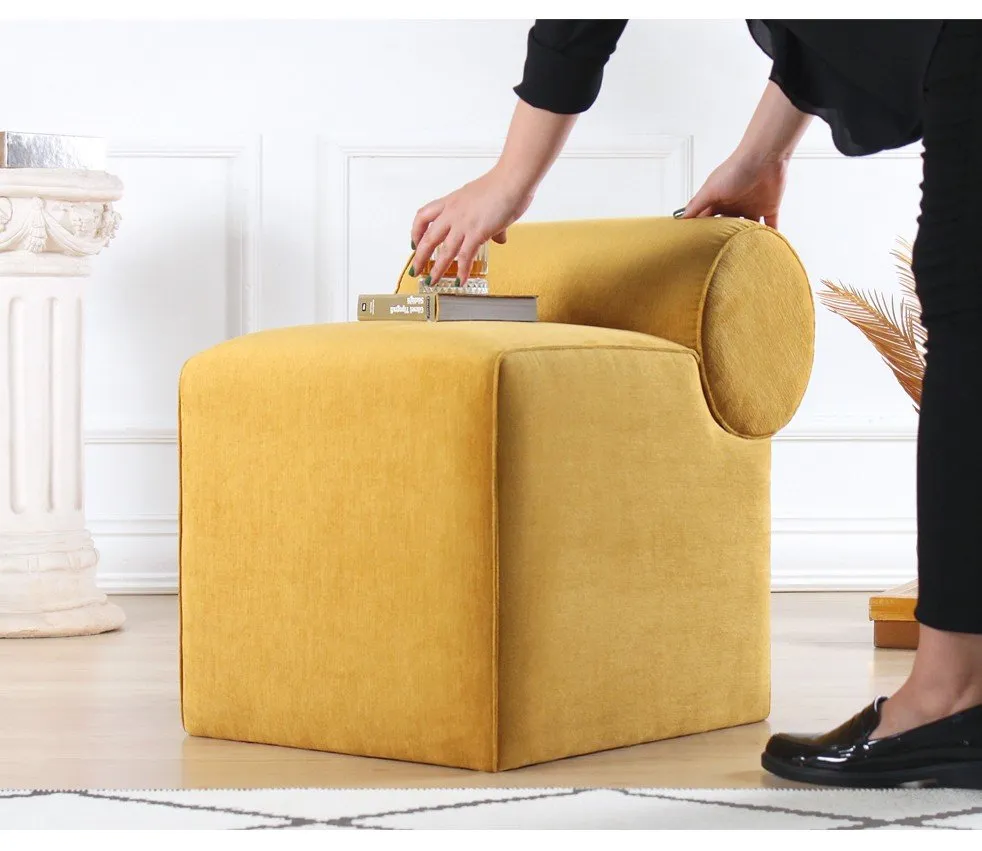 Tabure Linburg Puf Yellow