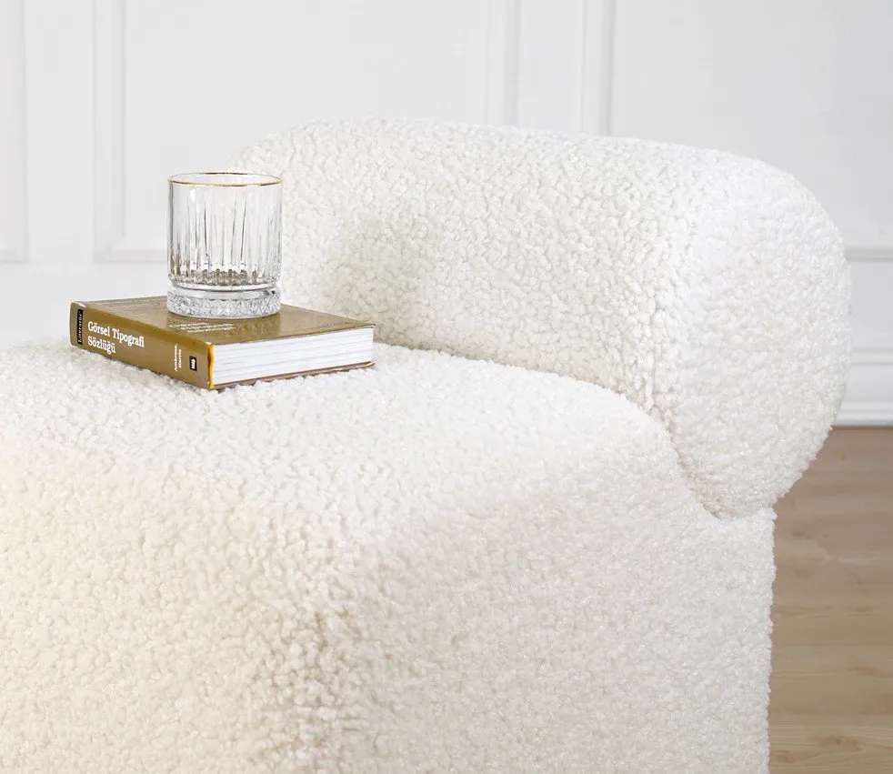 Tabure Monlik Kurk White