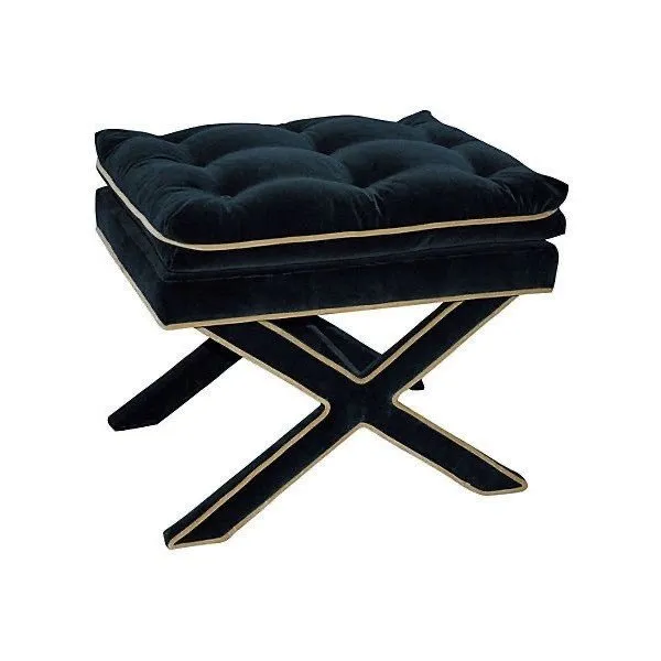 Tabure Pelona Capraz Pouffe 60 Black